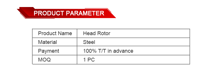 High Quality New Steel 1468336403 Diesel Engine Fuel Pump Injection Rotor Head Popular for All Applied Car Models