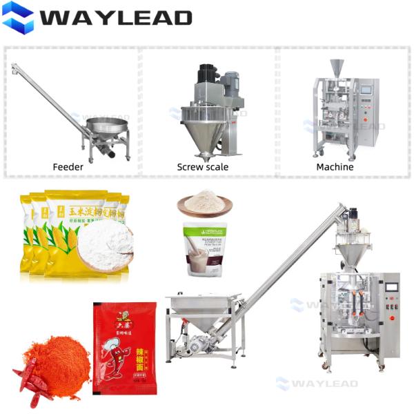 VFFS Packaging Machine Vertical Form Fill Seal Equipment For Food Industry