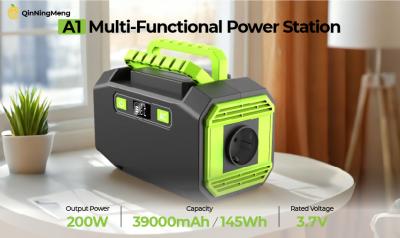 200W Multi-function Portable Power Station With Versatile Outputs For Home And Outdoor Use