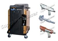 A remoção da pintura e de oxidação do laser do de alta energia utiliza ferramentas o líquido de limpeza Handheld 200W do laser