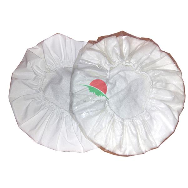 2 PLY Rinse Free Shampoo Cap , Ultra Absorbent Texture Waterless Shampoo Caps Hair Bath Cleaning