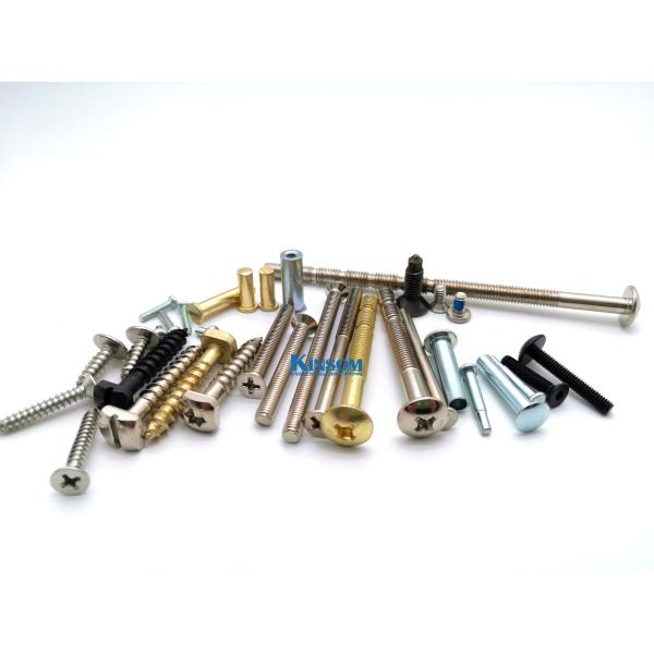 special head flange pins kinsom fasteners copper coating no thread bolts