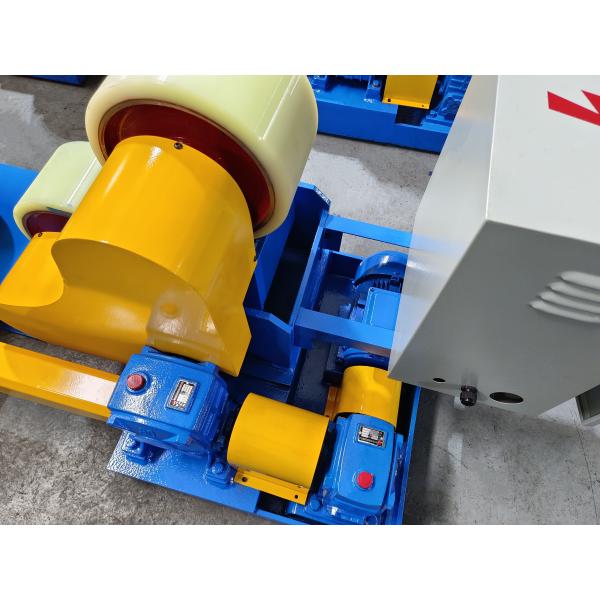 Vessel VFD Self Aligning Welding Turning Roller Pipe Speed Control