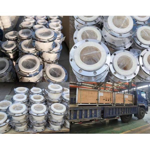 Food Grade SS316 Connection Single Bellow Rubber Expansion Joint DN150mm PN10