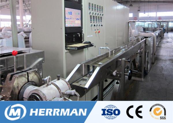 Optical Fiber Cable Sheathing Line For Armoured Cable Core Inner / Outer Sheathing