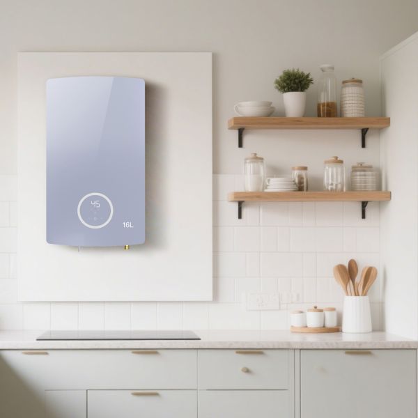 CE Certified Zero Cold Water Gas Water Heater Corrosion Resistance with LCD Display for Hotel