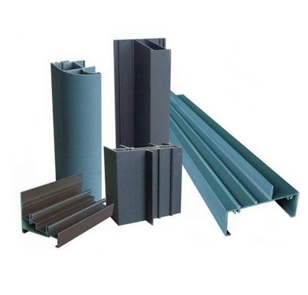 Colorful Powder Coated T3 6063 Aluminium Door Frame