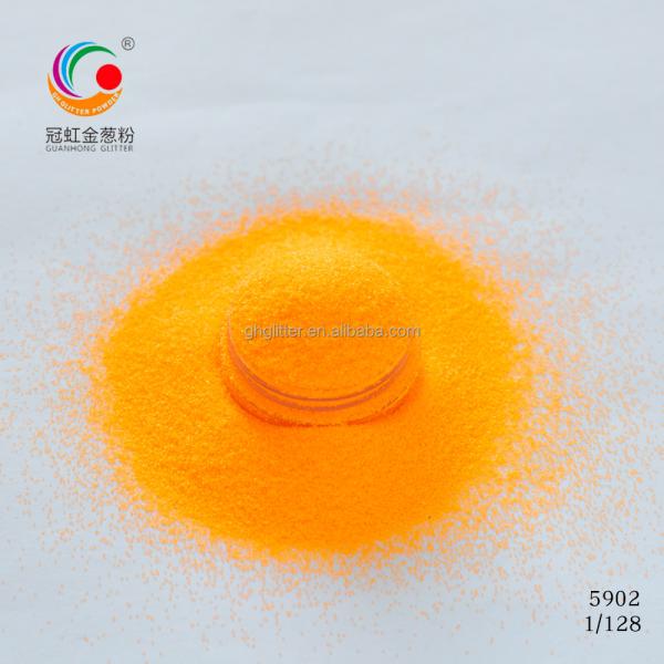 Print Method colors Fluorescent Glitter Powder for Christmas Decorations and Printing Crafts 1/8