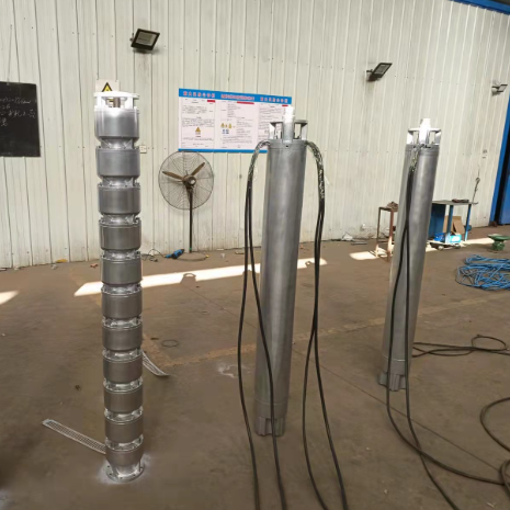 140 kW Stainless Steel Submersible Pump with 220 m Head and 136 m³/h Flow for Deep Well Applications