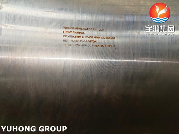 ASME SA182 F11 Cl.2 Front Channel General Industrial Pressure Vessel Parts