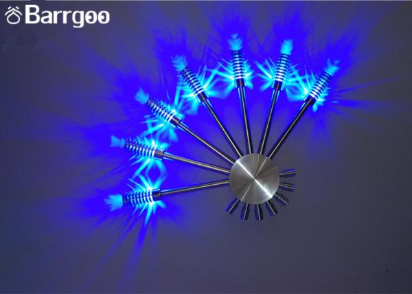 7 Heads LED Wall Lamp , Led Wall Lights Indoor Colorful White Bar KTV Shop Decoration