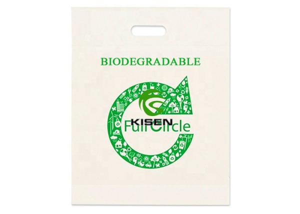 Low Density PE Plastic Bag Heat Seal For Shopping Carry / Packaging Plain Die Cut