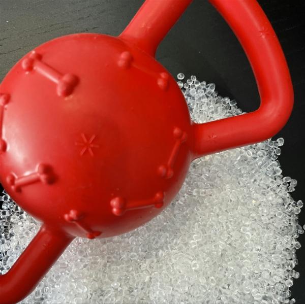 Tear Resistance Non-Toxic TPE Granules Blowing Process TPR Raw Material for Customizable Dog Toys 10A-95A