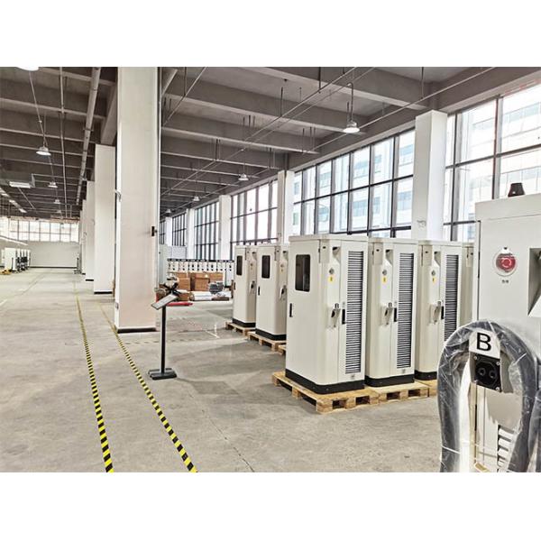 Commercial EV Charging Points IP54 180kW DC EV Fast Charger Station Multiple Protection
