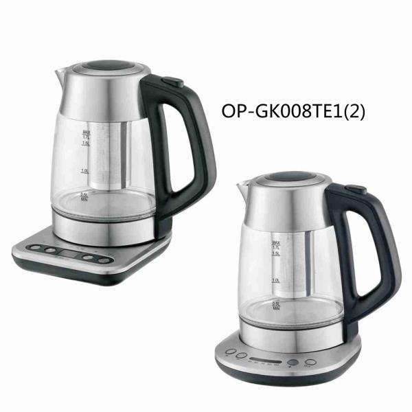 Cordless Electric Kettle 220V Electric Glass Mechanical OEM Tea Pots
