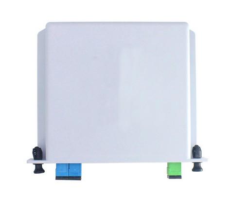FTTX FTTH Fiber Optic PLC Splitter 1X2 Cassette , LGX Optical Cable Splitter