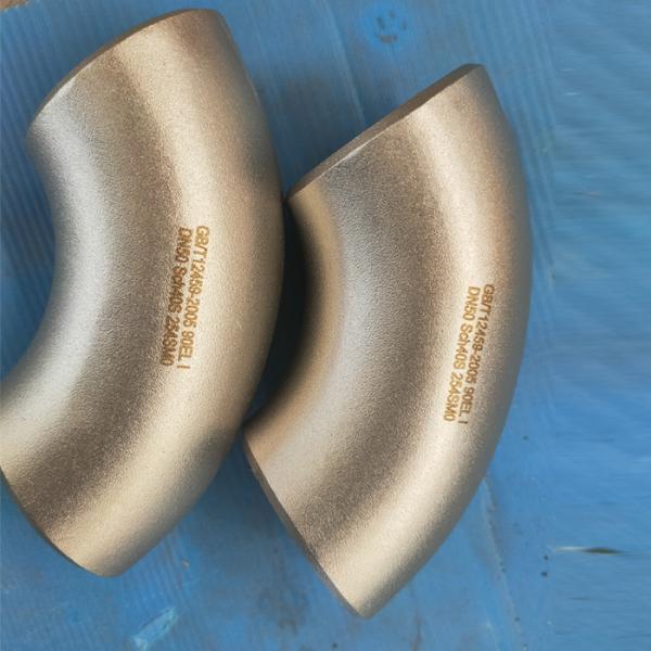 Sch10-Sch160 60 Degree Elbow Pipe Fitting 316 Stainless Steel Tube Fittings