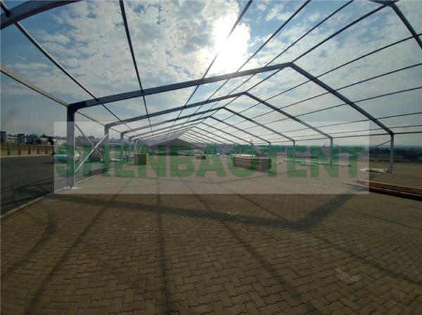 Big Pvc Carpas Outdoor Event Tent 50x100 M For Festival Guests Anti - Rust Surface