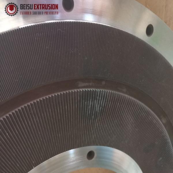 Lâmina de disco de puverização de plástico MF-400/500/600/800 SKD-11 para moagem de PE/PET/LDPE/HDPE/PET