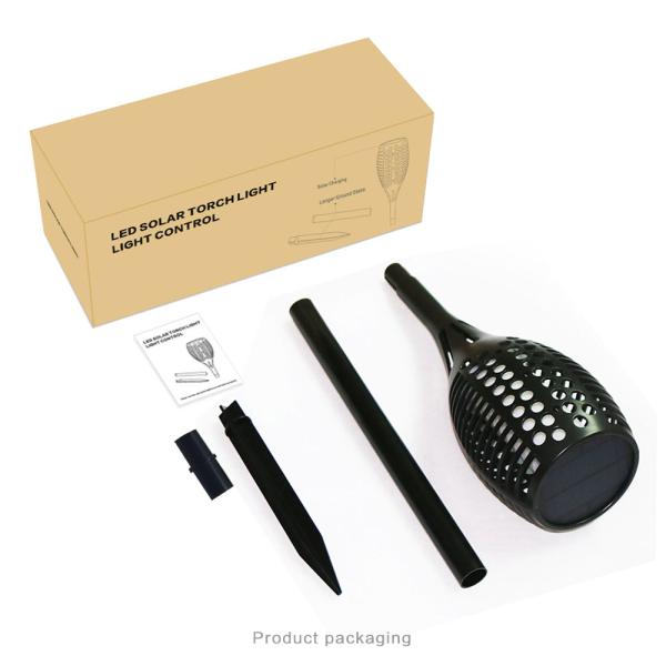 ABS Solar Panel Yard Lights , Outdoor Solar Spotlights Landscape Upgraded Torches