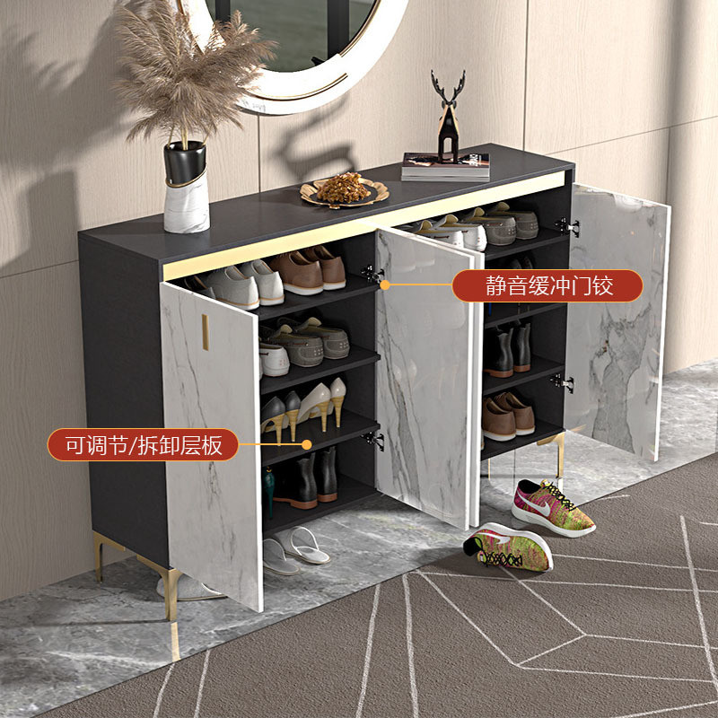 Commercial Sectional Display Furniture for Shoe Rack Storage Organizer in Corner