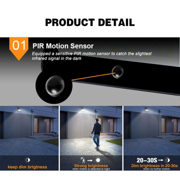 Solar Garden Light High Brightness Compact Design No Wiring Affordable Pricing Outdoor Decorative Lighting for Patios Gardens Walkways Landscape Use