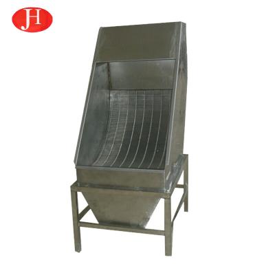 Food Processing Corn Flour Slurry Fiber Separator Gravity Arc Sieve Production Kine