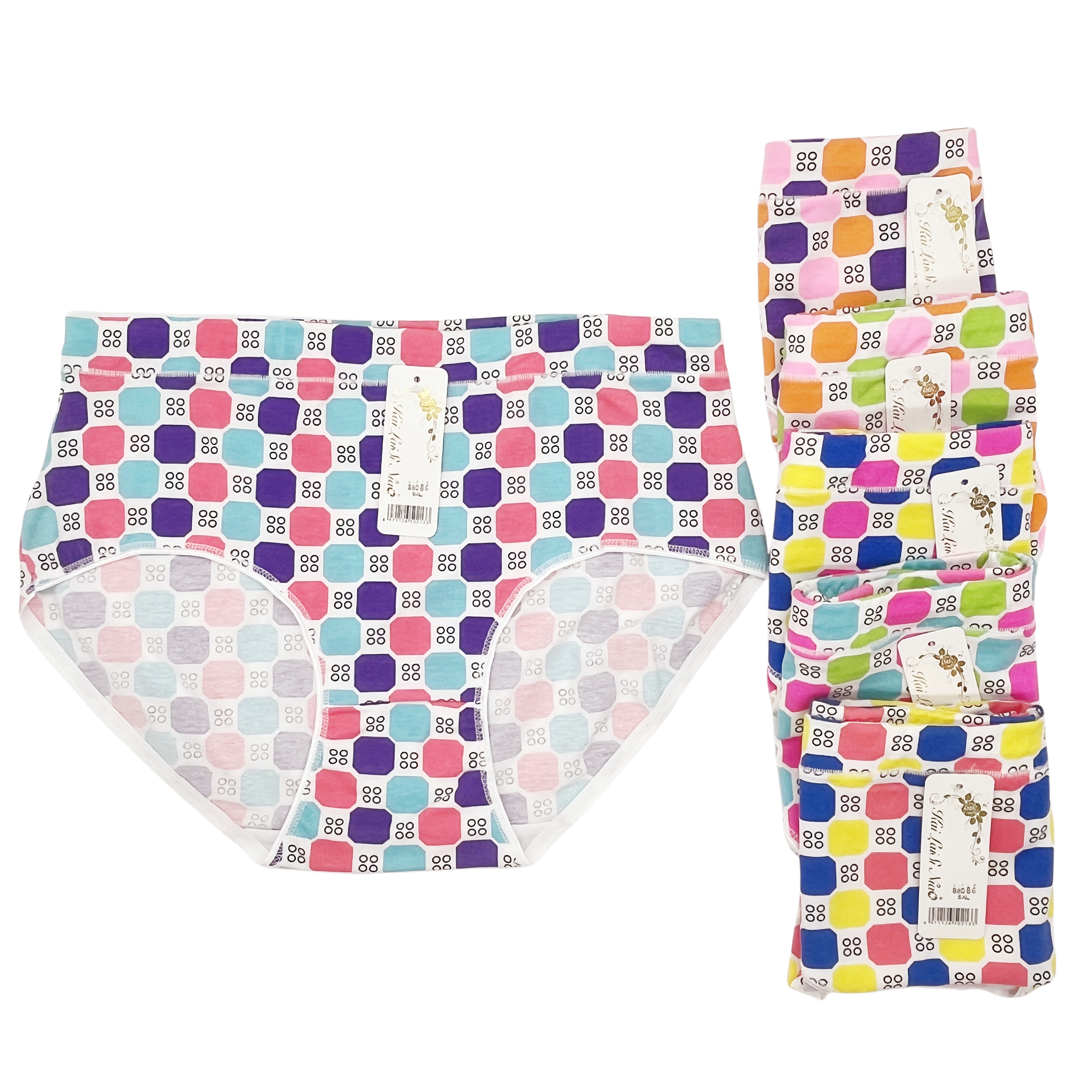 Cotton Printing Pattern Panties Wholesale Price Hot Selling Female Underwear Women XL Plus Size Underwear