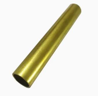 0.6mm To 1mm Threaded Thin Wall Brass Tube Custom For Decoration Machining