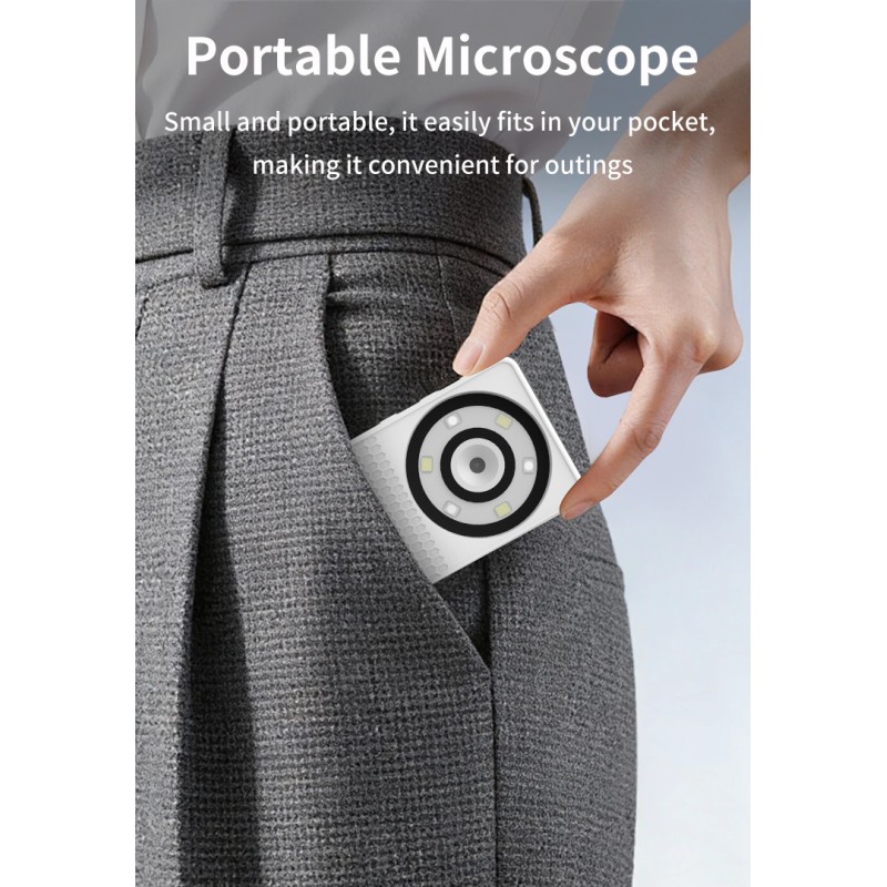 Brand New Mini Portable Electronic Microscope Industrial Camera 3X Digital Zoom High Speed Measurement HD Recording for Checking