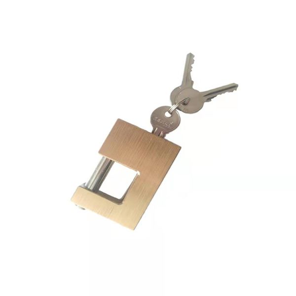Rarlux Durable Key Operated 60-90mm High Security SOLID Brass Rectangular Shackle Padlock