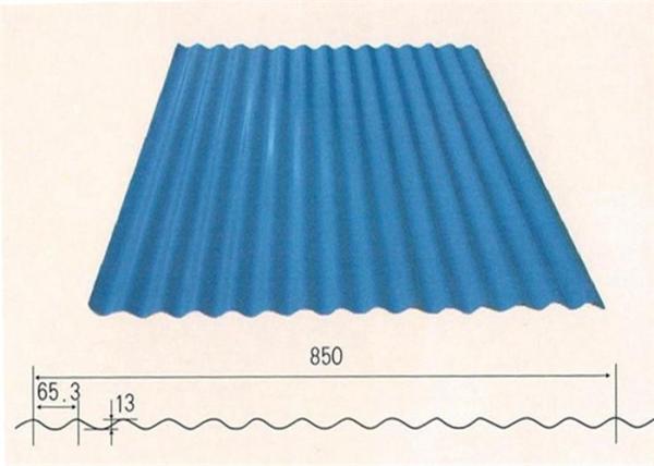 AISI 1.0mm  Color Coated Galvanized Corrugated Metal Roofing Sheet