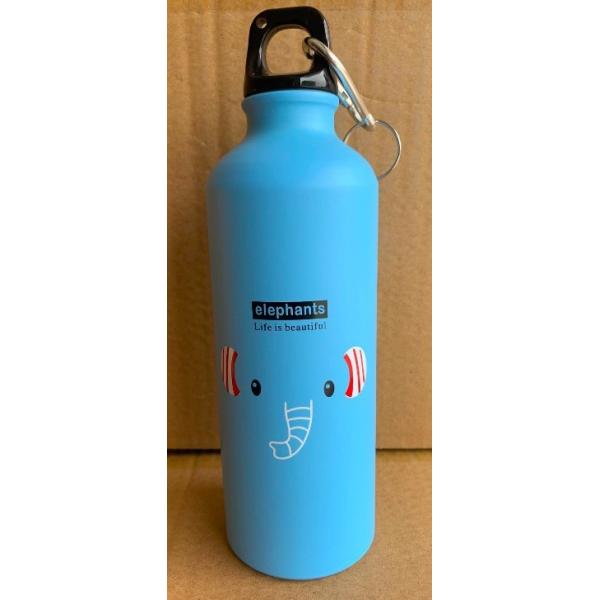 Bouteille d'eau en aluminium - Bouteille d'eau sportive à bouche étroite avec couvercle à vis bouclé, isolé sous vide et sans BPA, bouteille d'eau extérieure portable