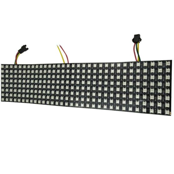 панель полного цвета СИД пиксела WS2811 Sk6812 76.8W 5V 8*32