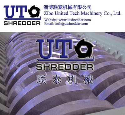 supply OEM blade, knife, rotor in the double shaft shredder / two rotor crusher / twin shaft shredder
