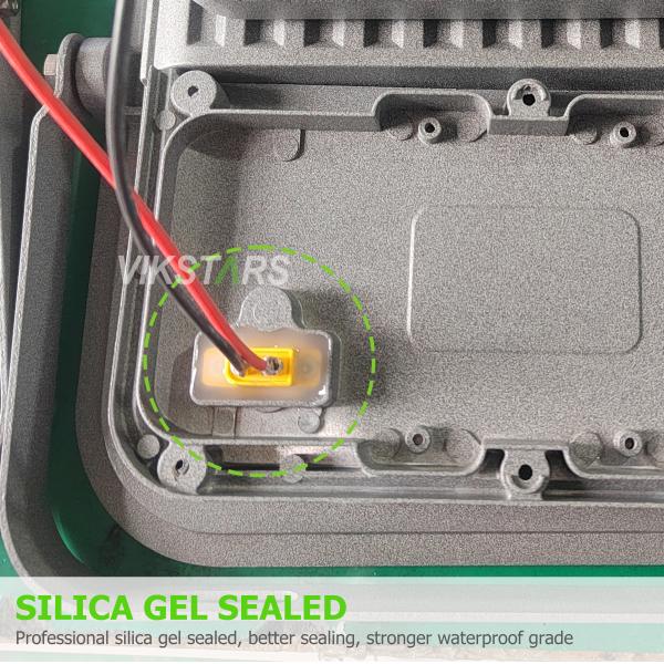 Battery Replaceblae 60w 100w 200W 300w Solar Flood Lights With PC Lens