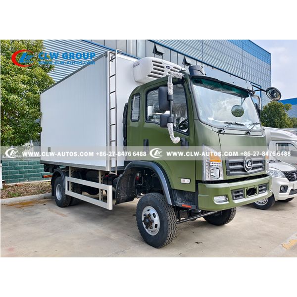 6-Ton All-Wheel Drive Refrigerated Truck with KCOLD Refrigeration Unit