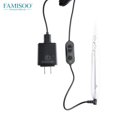Tatuagem da sobrancelha que faz a máquina permanente da composição com Handpiece de aço inoxidável