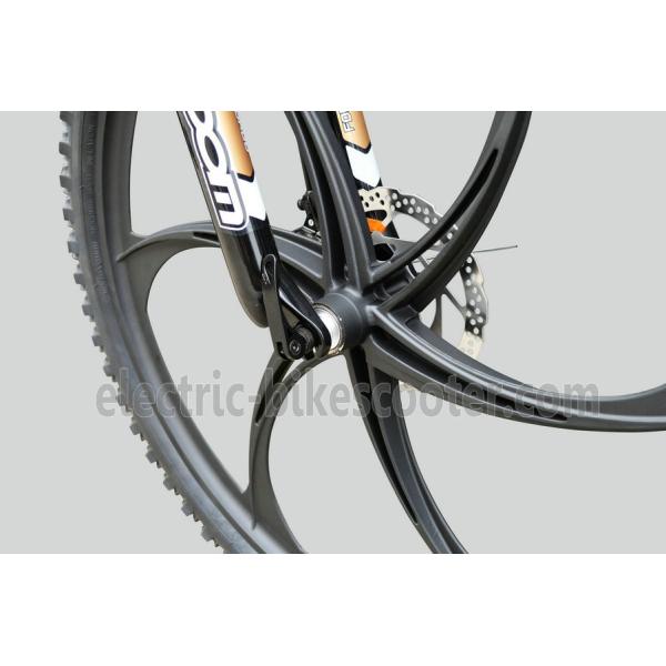 25km/H Electric Mountain Bicycle , Magnesium Alloy Electric Mountain Bikes For Men