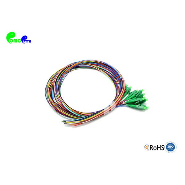 IEC Grade B1 Level LC / APC Fiber optic Pigtail set OS2 G657A1 900um Loose