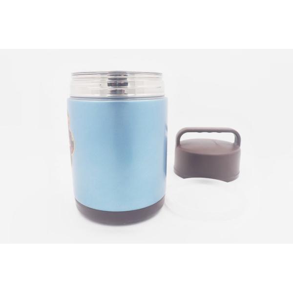 1.6L Food container vacuum insulated thermos with spoon stainless steel lunch box