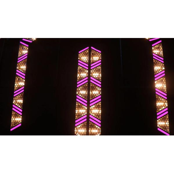 5*60W COB LED RGB DMX Wash 3-in-1 Moving Head Stage Light for Retro Club Disco Effect Lighting