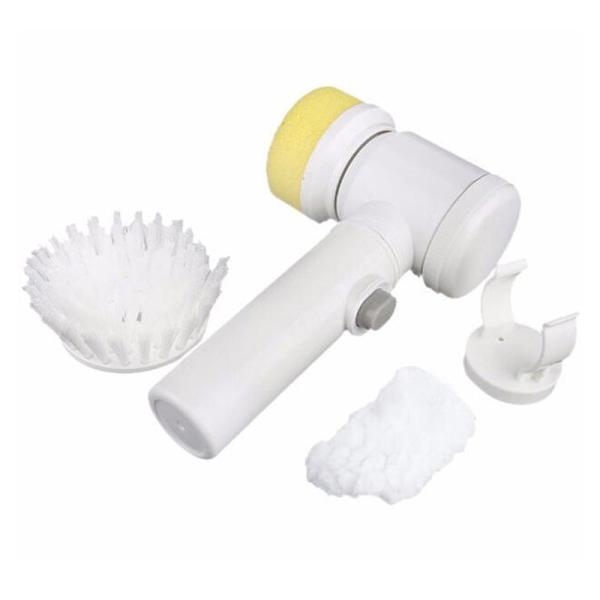 Скруббер электрической батареи in-1 очищая щетки 3 волшебной использующий энергию для кухни