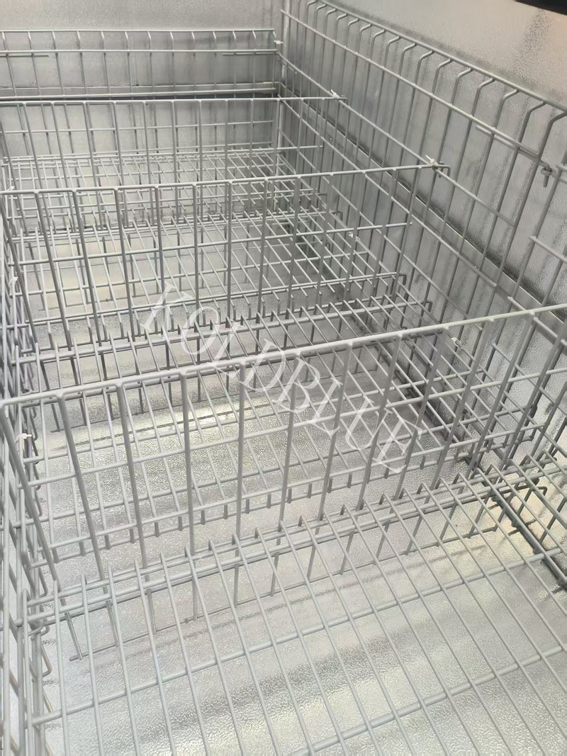Open Top Island Freezer with Plug-In Static Cooling for Supermarket Display GRACE210