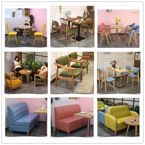 Hot Sale Furniture Sofa Set Used Fast Food Restaurant Sofa Booth Seating for Sale