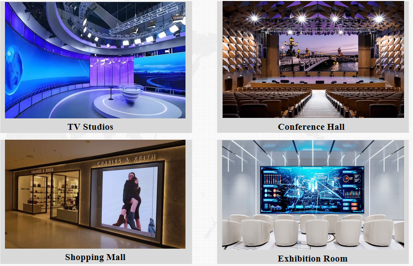 High Brightness Concert Indoor Full Color LED Display P3.91 1/16 Scan