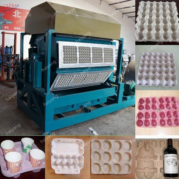ovo Tray Making Machine do papel de 65kw 2950*1320*1500mm