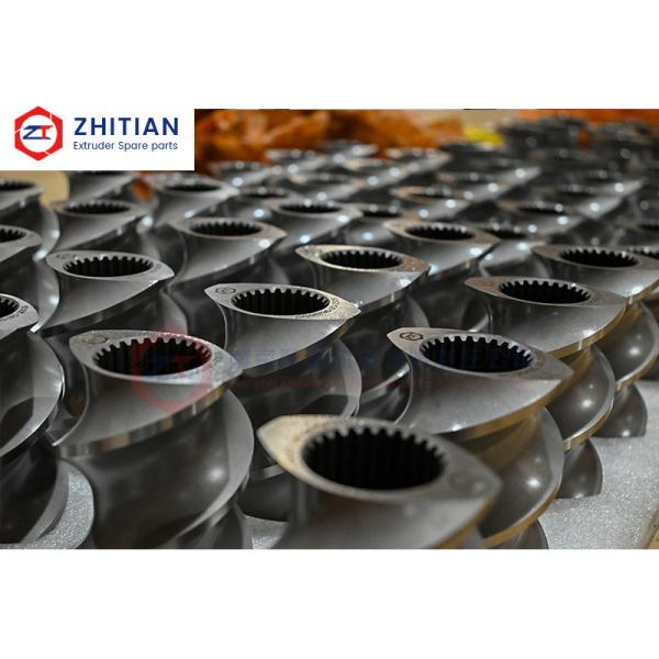 Twin Screw Extruder Screw Segment For Plastic Compounding Line