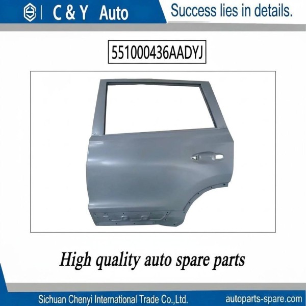 Front & Rear Left / Right Door Chery Tiggo 8 Pro Parts OE 551000436AADYJ Auto Body Parts