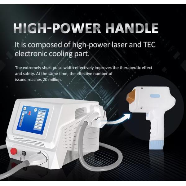 машина удаления волос лазера салона диода 755нм 808нм 1064нм экран касания 10,4 дюймов